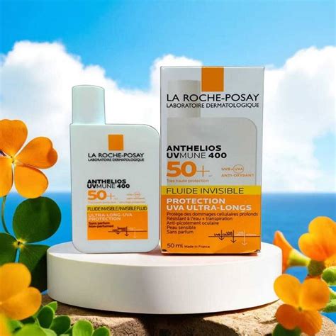 La Roche Posay Sunscreen - SPF 50+ PA++ FLUIDE INVISIBALE PROTECTION ...
