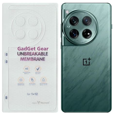 GADGET GEAR Matte Back Unbreakable Screen Protector Hydrogel Membrane ...