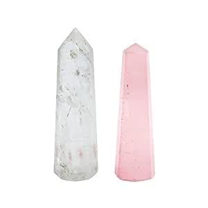 Buy Shubhanjali Feng Shui Shiv Shakti Crystal Pair Clear Quartz and ...