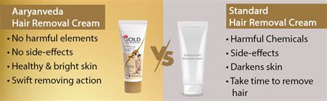 Buy Aryanveda Gold Hair Removal Cream With Whitening Effect & Slow Hair ...