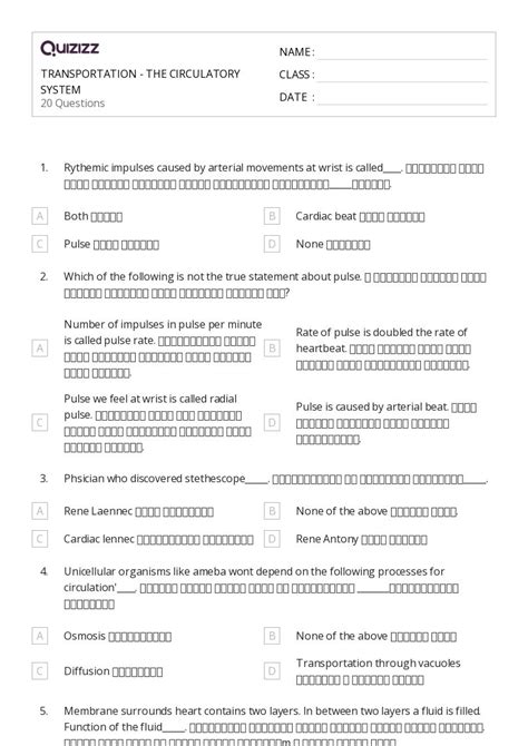 50+ the reproductive system worksheets for 10th Class on Quizizz | Free ...