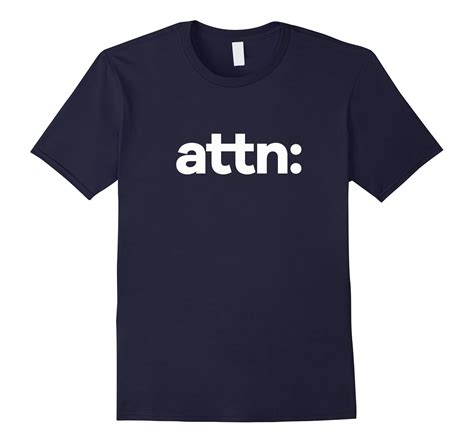 Attn Shirt – Attention Abbreviation Memo Tshirt-PL – Polozatee