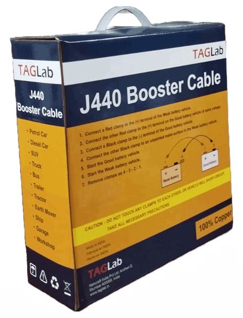 Jumper Cables - Automotive Aftermarket Tools, Parts - TAGLab, Mumbai, India