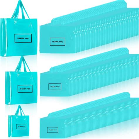 Amazon.com: Teling 200 Pcs Thank You Plastic Bags Bulk Thank You ...