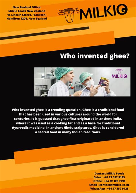 PPT - who invented ghee PowerPoint Presentation, free download - ID:12048515