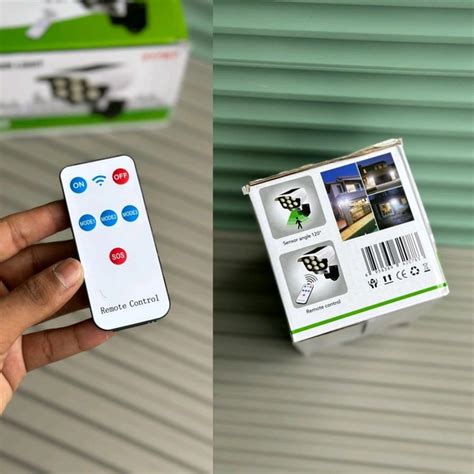 77 LED Solar Sensor Light | Motion Detection | Remote Control | Wall ...