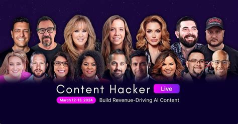 Content Hacker Live 2024, 516 E 6th St, Austin, TX 78701, 12 March to ...