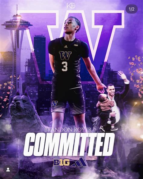 Brandon Roy Jr. commits to Washington | Zagsblog