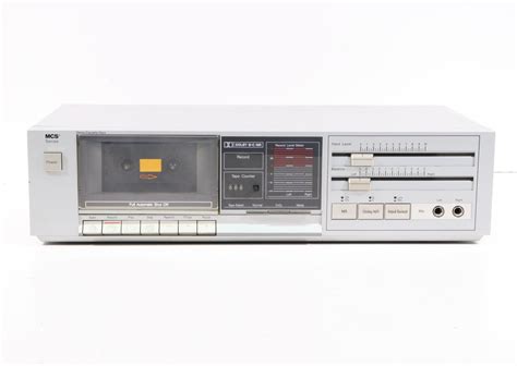 MCS Modular Component System 683-2270D Stereo Cassette Deck — SpenCertified