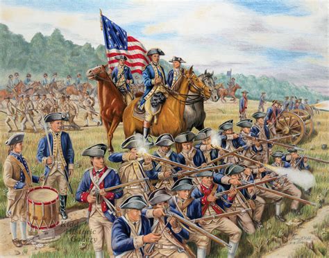 Colonials on the Heights | American Revolution Art | American ...