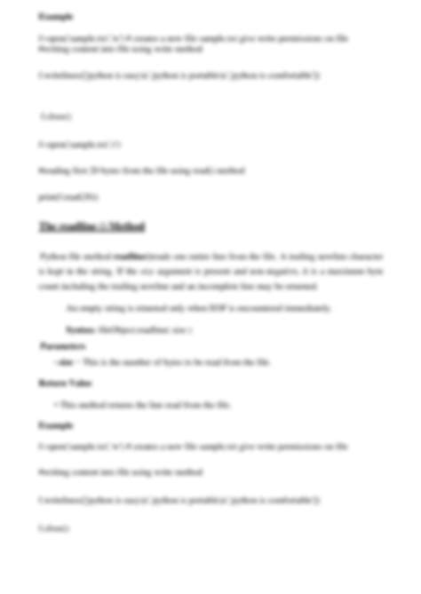 Python Idle Reading and Writing Files Tutorial 的图像结果