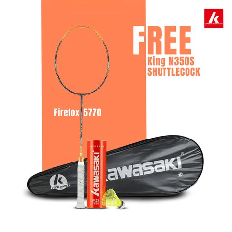 Buy Premium Kawasaki Badminton Rackets | Cappella Sports