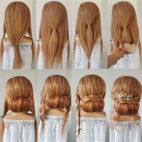 Easy Chignon Tutorial 的图像结果