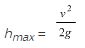 What is the speed u of the object at the height of(1/2)hmax? - Home ...