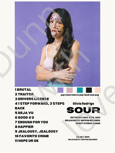 Sour Album Cover