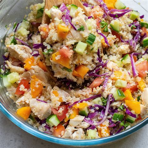 The Best Chicken and Quinoa Salad - Jersey Girl Cooks