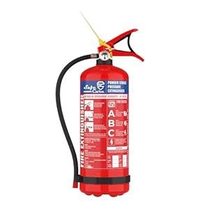 SAFE CURE ABC Type Fire Extinguisher – Multipurpose Fire Safety for ...