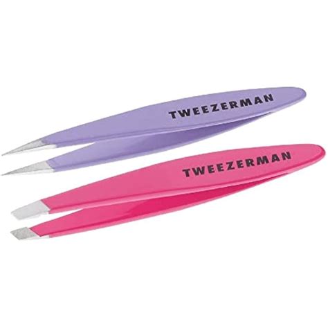 Tweezerman Mini Slant and Point Tip Tweezer - India | Ubuy