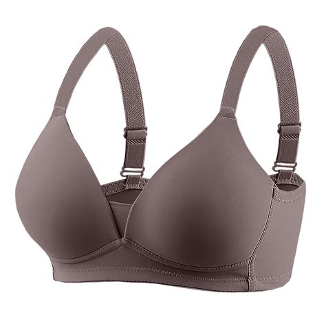 WREESH Bras For Women No Underwire Wireless Bra Cup Push Up Underwear ...