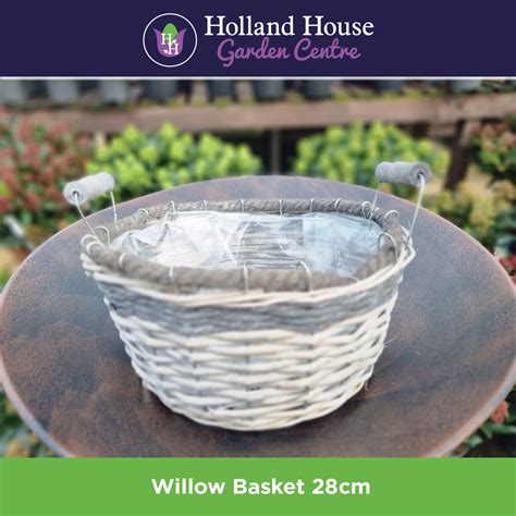 Willow Basket 28cm - Holland House Garden Centre Preston