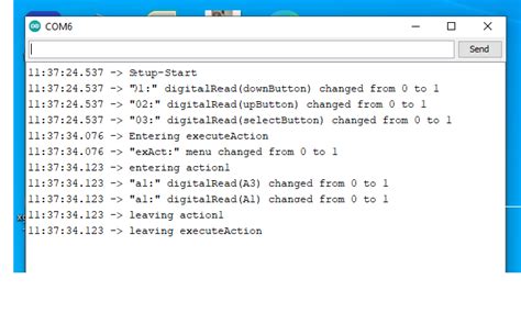 Image result for Arduino One-Button Menu