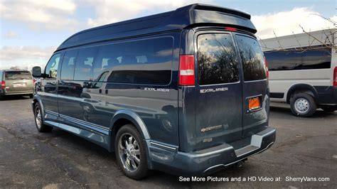 2017 Chevrolet Conversion Van - Explorer Vans 9 Passenger | CP16489T | Paul Sherry Conversion Vans