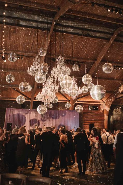 21 Creative Ways to Decorate Your Wedding With Disco Balls