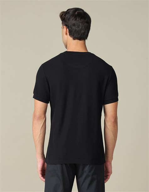 Buy Pure Cotton Muscle Fit T- Shirt Black|U.S. Polo Assn. India