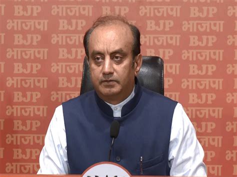 BJP's Sudhanshu Trivedi accuses Congress of doublespeak, says leaders ...