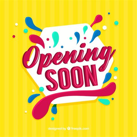 Opening soon Images - Free Download on Freepik