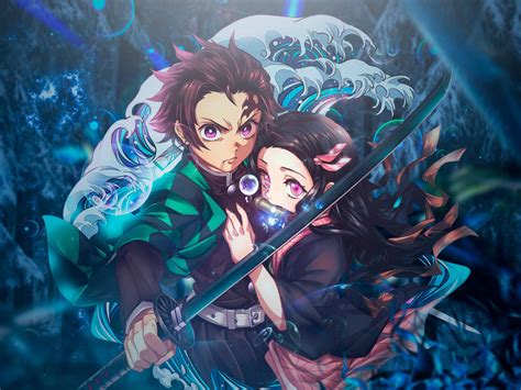[100+] Tanjiro And Nezuko Wallpapers | Wallpapers.com