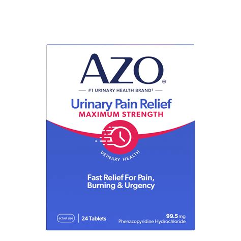 AZO Maximum Strength Urinary Pain Relief | Shop Urinary Pain Relief Maximum Strength Tablets ...
