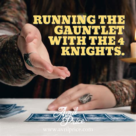 Running The Gauntlet With The 4 Knights - Avril Price