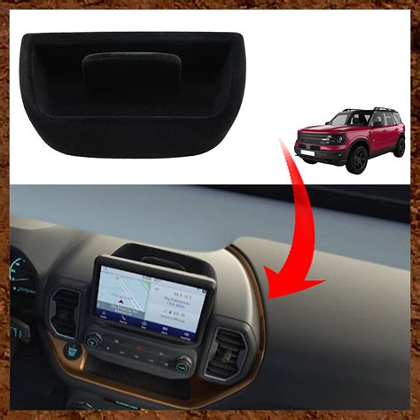 Buy Musonology 2021 Bronco Sport Flocked Center Console Dash Storage ...
