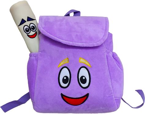WALLFIA Dor Explorer bag Backpack , Purple Soft Plush India | Ubuy