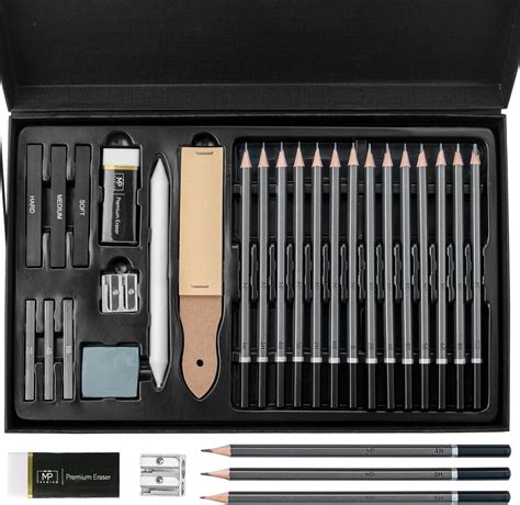 Mr. Pen- Sketching Pencils Set, 25 pcs, Art Set, Graphite Pencils for ...