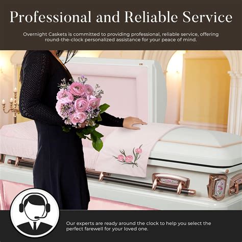 Overnight Caskets Primrose Metal Funeral Casket - Australia | Ubuy