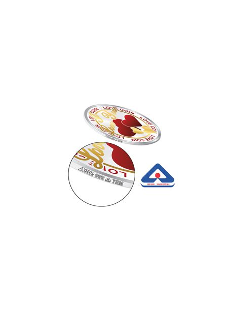 Precious Moments Colour Valentine Day BIS Hallmarked Silver Coin Of 10 ...