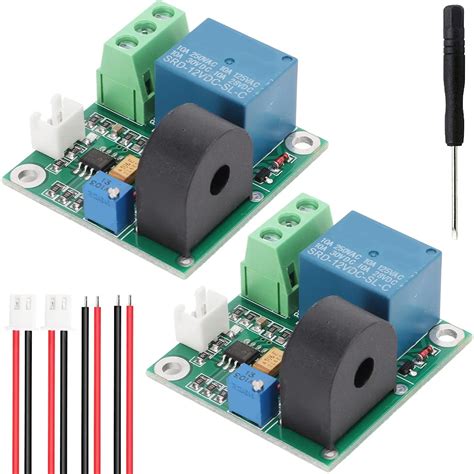 DKARDU 2 pcs Current Detection Sensor AC Current Sensor Module 5V 12V ...