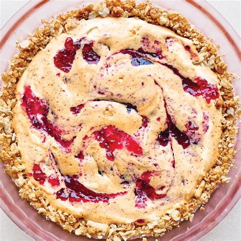 Salted PB&J Ice Cream Pie Recipe | Epicurious