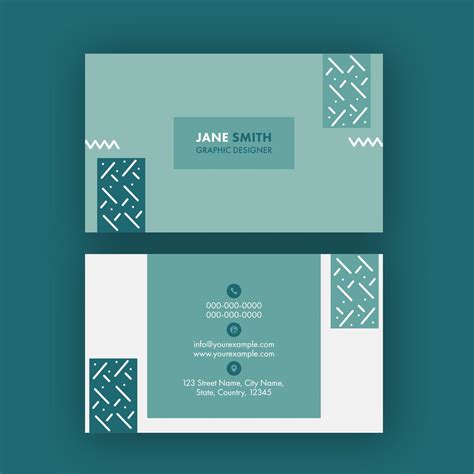 Business Card Design Front and Back 的图像结果