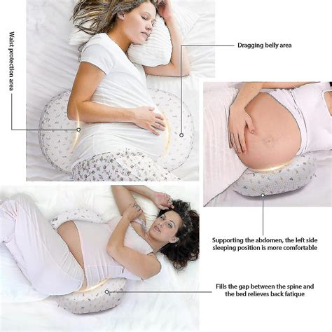 Pregnancy Pillow, Stepped Wedge Maternity Pillow For Pregnant Women ...