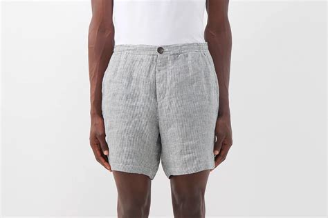 mens linen shorts