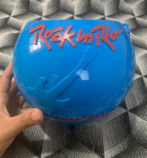 Balde de Pipoca Cinemark Rock In Rio Exclusivo Original | Item de ...