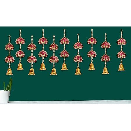 Diwali Decoration Items for Home Decor Pooja | Set of 10 Diwali Hanging ...