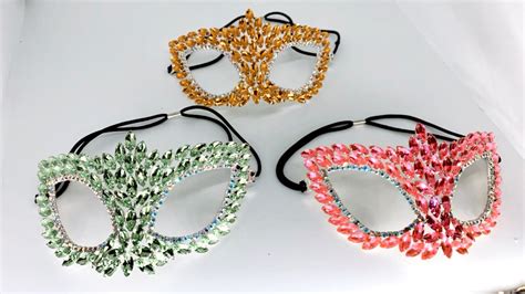 Full Rhinestone Mask Tutorial 的图像结果