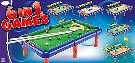 OANGO® 6 in 1 Ice Hockey, Bowling, Basket Ball, Golf, Football and ...