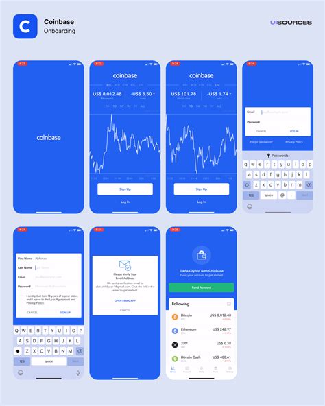 Coinbase Application 的图像结果