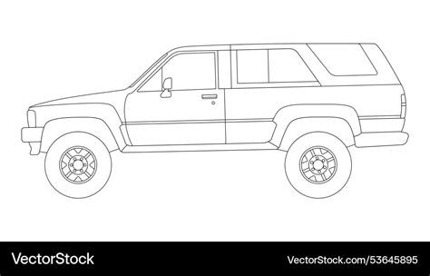 Image result for 4Runner Vector
