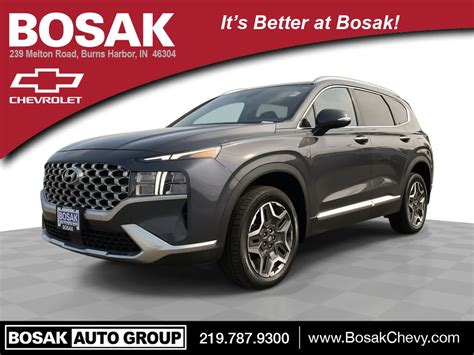 Pre-Owned 2022 Hyundai Santa Fe Hybrid SEL Premium Sport Utility in ...